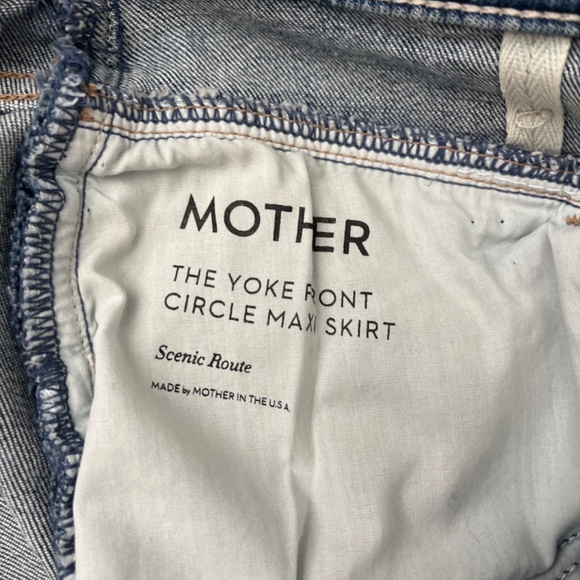 MOTHER Maxi Denim Skirt - Picture 10 of 10